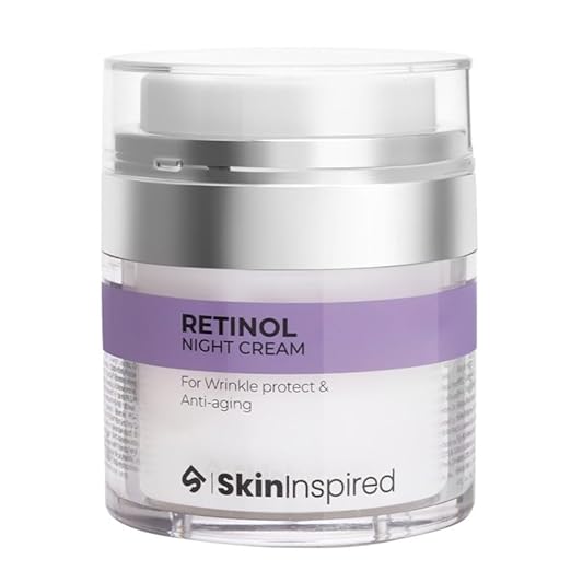 SkinInspired Retinol Cream (50g) Anti-Aging, Lightweight & Nourishing