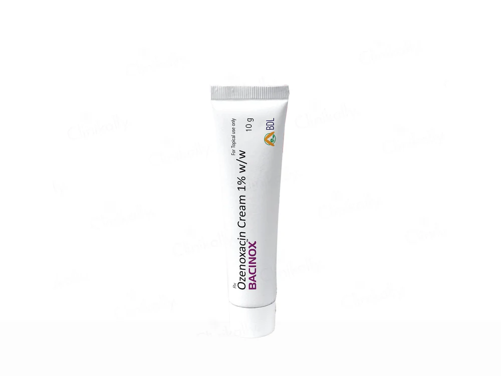 Bacinox Ozenoxacin 1% Antibacterial Cream-10 gm